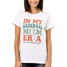 Retro "In My Baseball Mom Era" T-shirt