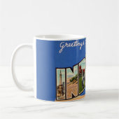 Retro Indiana Greeting Mug (Gauche)