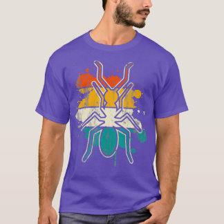 Retro Insecten Entomologie Dierlijke Giften Mieren T-shirt