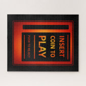 Retro Insert Coin to Play 520-Piece Puzzle (Horizontal)