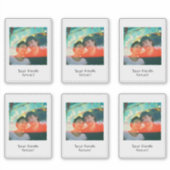 Retro Instant Foto Stijl Stickers (Voorkant)