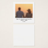 Retro instantanée noms de photo mariage (Devant & derrière)