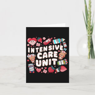 Retro Intensive Care Unit Verpleegster Tech Valent Kaart