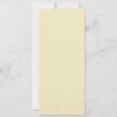 Rétro invitation de billet d'événement de fête (Dos)