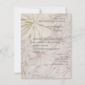 rétro invitation de dîner de répétition (Devant)