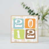 Rétro invitation géniale de partie d'Ève de (Debout devant)