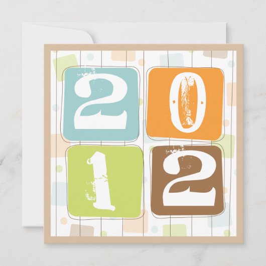 Rétro invitation géniale de partie d'Ève de (Devant)