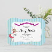 Rétro invitation personnalisée de dîner de cuisine (Debout devant)