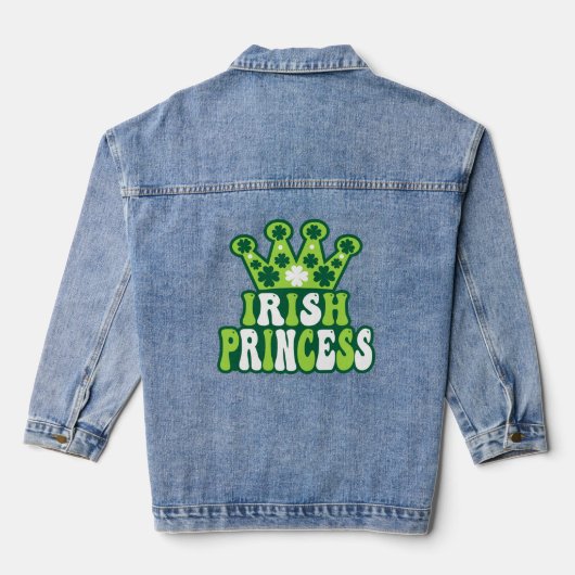 Retro Irish Princess St. Patrick's Day (Verso)