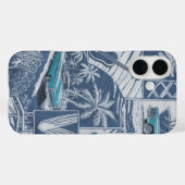 Retro Island Cruiser Case-Mate iPhone Case (Achterkant (horizontaal))