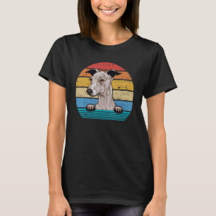 Retro Italiaanse Greyhound T-shirt