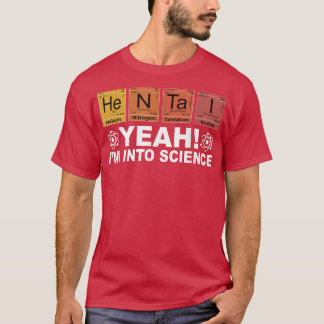 Retro Ja ik ben in Science Hentai Periodic Table T-shirt