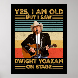 Retro Ja, ik ben oud, maar ik zag Dwight Yoakam op Poster