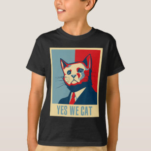 Retro Ja Wij Katten Grappige Kat Liefhebber Huisdi T-shirt