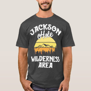 Retro Jackson Hole T Shirt Wyoming Wildern
