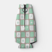 Retro Jade Starbursts Fles Cooler (Achterkant)
