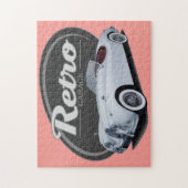 Retro Jag Legpuzzel (Verticaal)