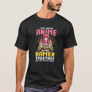 Retro Japans Anime Ramen Bowl 90's Aesth T-shirt