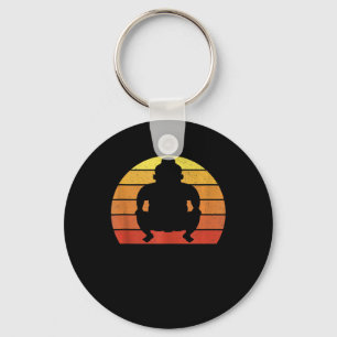Retro  Japans Sumo Wrestling Lover Gift Sleutelhanger