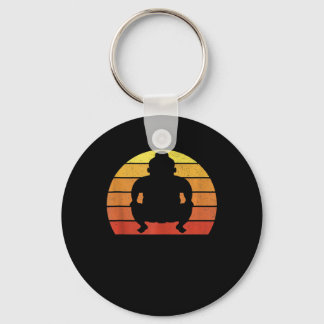 Retro  Japans Sumo Wrestling Lover Gift Sleutelhanger