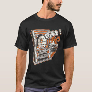 Retro Japanse Arcade Pachinko Machine T-shirt