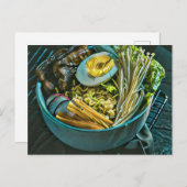 Retro Japanse Kunst Briefkaart (Voorkant / Achterkant)