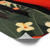 Retro jaren 1950 paar Poster - Mode Portra (Hoek)