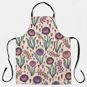 Retro jaren 60 Bloemen: Home Decor Patroon Schort
