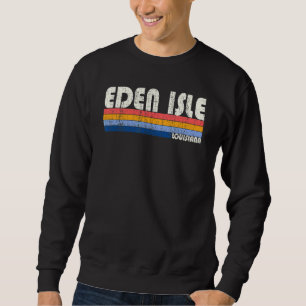 Retro jaren 70 80 Stijl Eden Isle Louisiana Trui