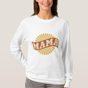 Retro jaren 70 Mama T-shirt