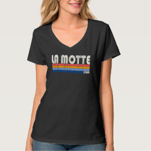 Retro jaren '80 Stijl La Motte Iowa T-shirt