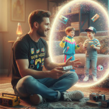 retro  jaren 90 KIND nostalgie grafisch