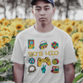 retro  jaren 90 KIND nostalgie grafisch T-shirt