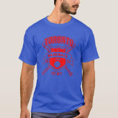 Retro  Jay Party Tailgate Gameday Blue T-shirt (Voorkant)