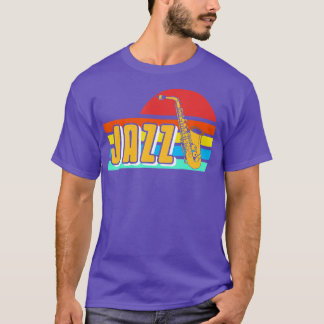 Retro  Jazz Music Lover Design Cadeau T-shirt