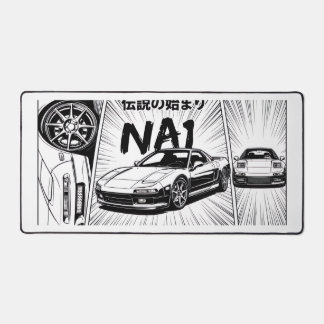 Retro JDM NA1 NSX-breedbeeld Bureaumat