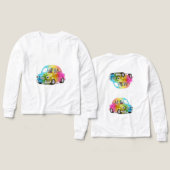 Retro Jelly Car – Colorful Transparent Toy Car Art (Motif Recto et Verso)