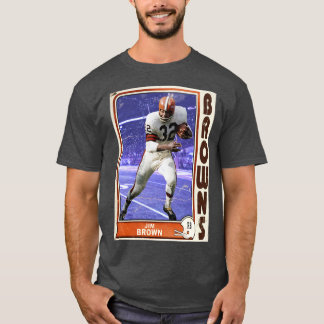 Retro Jim Brown Trading d T-shirt