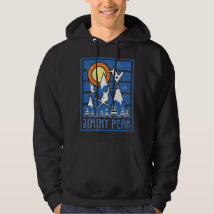 Retro Jiminy Peak Ski Sunset Sweat - shirt à capuc