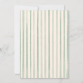 Retro Jingle & Mingle Kerstfeest Kaart (Achterkant)