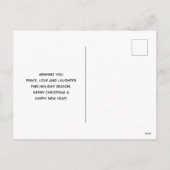  Retro Jolly Old Santa Claus Kerstmis Feestdagenkaart (Achterkant)