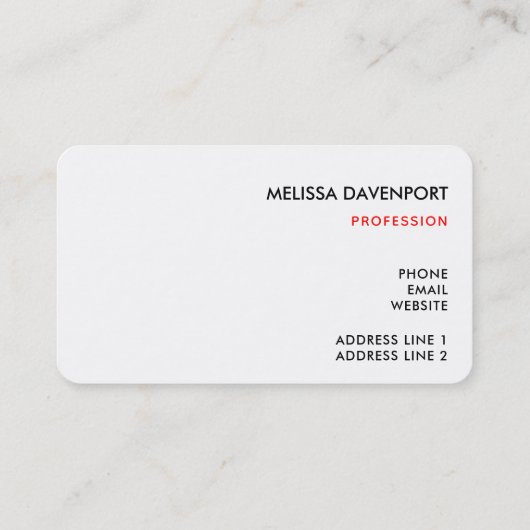 Retro  Jolly Santa Claus Kerstmis Visitekaartje (Achterkant)