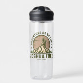 Retro Joshua Tree Hike Waterfles (Voorkant)