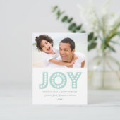 RETRO JOY| CARTE DE POSTE PHOTO DE VACANCES (Debout devant)