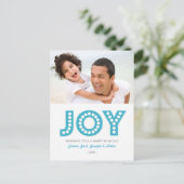 RETRO JOY | CARTE POST PHOTO VACANCES (Debout devant)