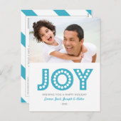 RETRO JOY | CARTE POST PHOTO VACANCES (Devant / Derrière)