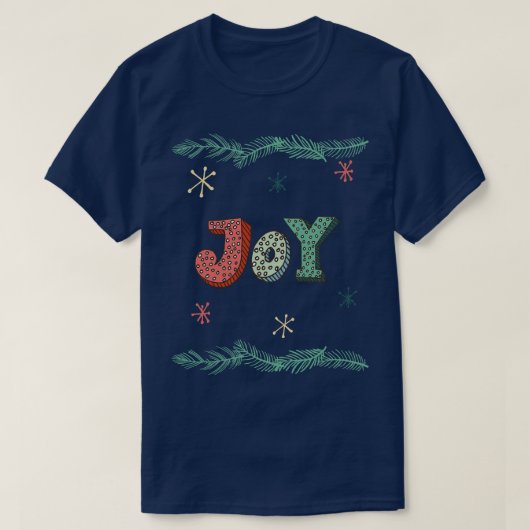 Retro Joy vakantieontwerp T-shirt (Design voorkant)