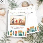 Retro Joyeux Cartes photos de Noël