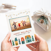 Retro Joyeux Cartes photos de Noël