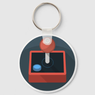 Retro Joystick, videogame met 80 stijlen, blijving Sleutelhanger